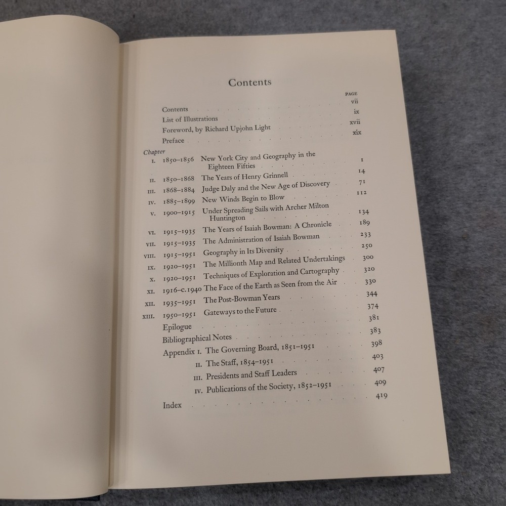 Geography in the Making American Geographical Society 1851-1951 Wright 1952 HC - Picture 5 of 5